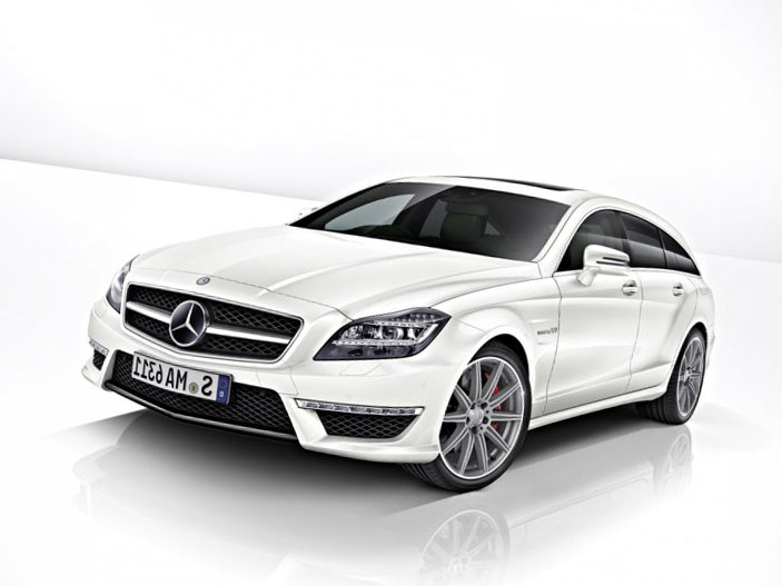 Mercedes-Benz обновил серию CLS 2014 и представил белоснежного красавца болида