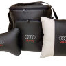 Набор подарочный Audi: сумка холодильник 20л + подушка-подголовник +  подушка в салон