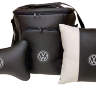 Набор подарочный Volkswagen: сумка холодильник 20л + подушка-подголовник +  подушка в салон