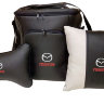 Набор подарочный Mazda: сумка холодильник 20л + подушка-подголовник +  подушка в салон