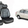 Чехлы сидений  Nissan Tiida с 2007 авточехлы экокожа