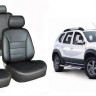 Чехлы сидений Renault Duster (Privilege c Airbag / Privilege Luxe) с 2011 экокожа