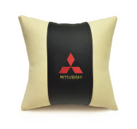 Авто-подушка с логотипом Mitsubishi в машину (2шт)