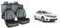 Чехлы сидений Toyota Corolla с 2013 Стандарт, Классик, Классик+  авточехлы экокожа