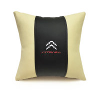 Авто-подушка с логотипом Citroen в машину (2шт)