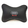(2шт) Подушка подголовник в машину с логотипом Audi
