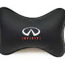(2шт) Подушка подголовник в машину с логотипом Infiniti
