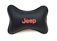 (2шт) Подушка подголовник в машину с логотипом Jeep