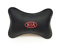 (2шт) Подушка подголовник в машину с логотипом Kia