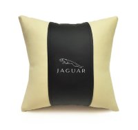 Авто-подушка с логотипом Jaguar (2 шт) 