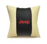 Авто-подушка с логотипом Jeep