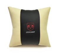 Авто-подушка с логотипом Dodge (2 шт)