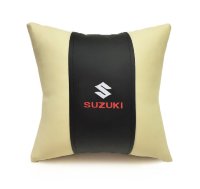 Авто-подушка с логотипом Suzuki (2 шт)